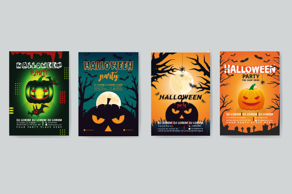 Download Halloween Party Flyer Poster Vector - Party Collection