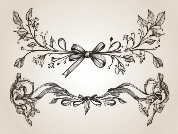 Download About Hand Drawn Floral Decorative Borde - Hand drawn Collection