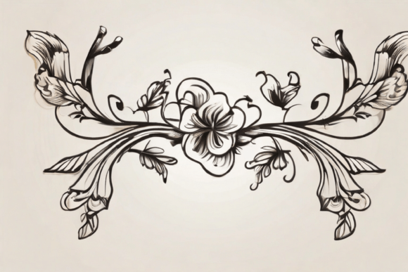Download About Hand Drawn Floral Decorative Borde - Hand drawn Collection