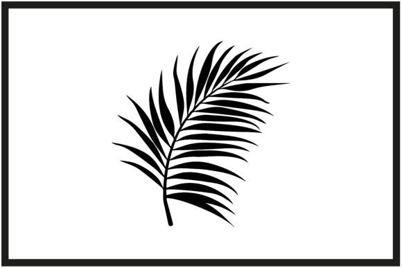 Download Palm Leaf Silhouette Clipart Isolated - Isolated Collection